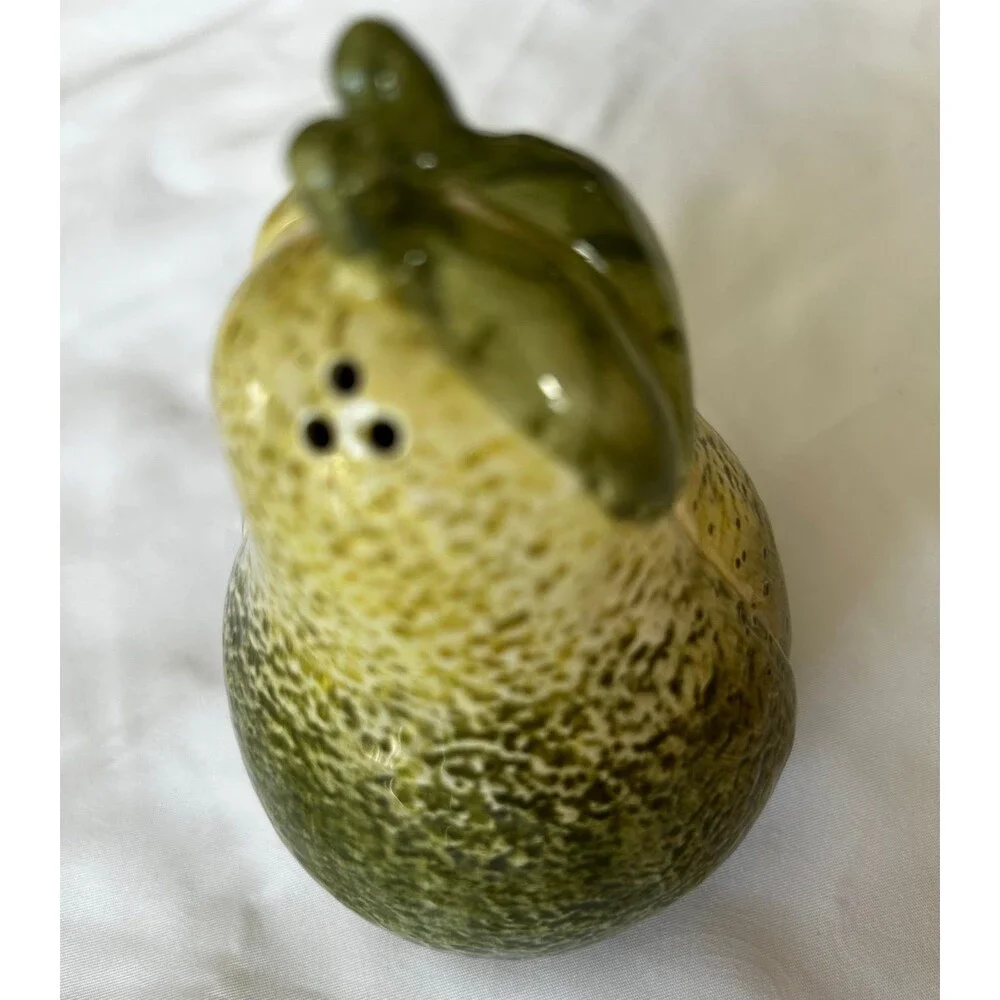 pear-shaped salt and pepper shakers